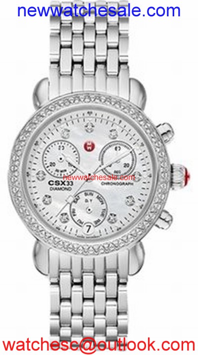 Michele CSX MWW03S000002 Stainless Steel