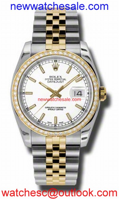 Rolex Datejust 116243WSJ White