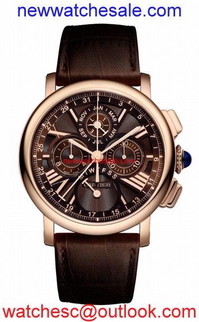 Cartier Rotonde de Cartier W1556225 Brown Guilloche