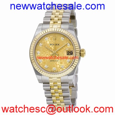 Rolex 178273/63163 J Champagne Jubilee