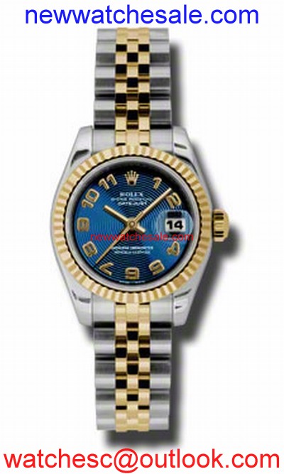 Rolex Datejust 179173BLCAJ Stainless Steel