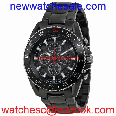 Michael Kors MK9012 Black Skeletal