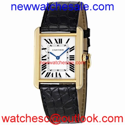 Cartier Tank W5200004 18kt Yellow Gold