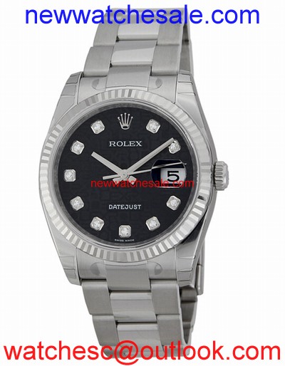 Rolex Datejust 116234BKJDO Stainless Steel