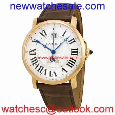 Cartier Rotonde de Cartier W1556220 White Guilloche