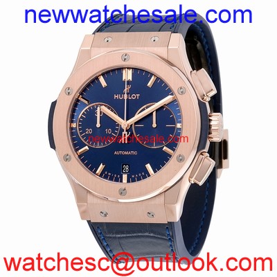 Hublot 521.OX.7180.LR Blue Sunray Satin-finished