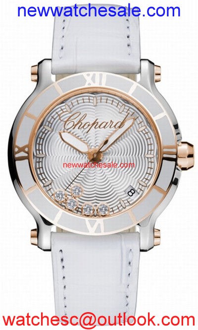 Chopard 278551-6002 Stainless Steel & 18k Rose Gold