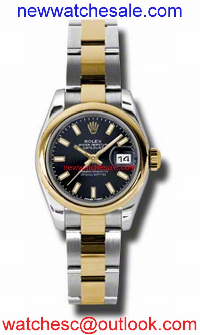 Rolex Datejust 179163BKSO Ladies