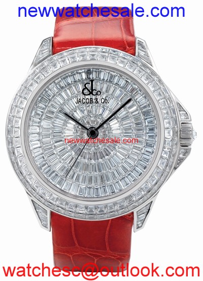 Jacob & Co. The Royal Collection royal1Wg 18k White Gold Baguette Diamond