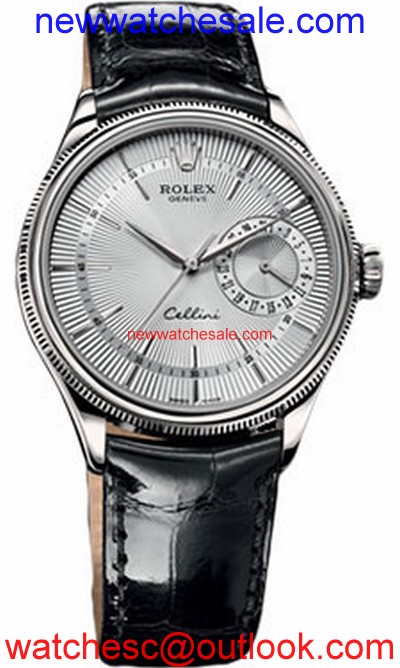 Rolex Cellini 50519SSBKL Silver