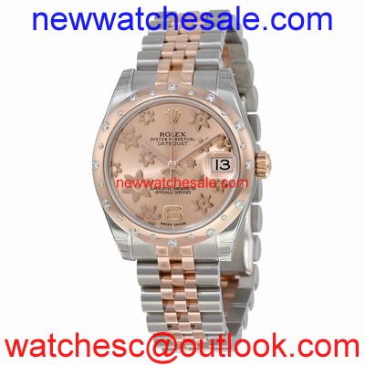 Rolex 178341PFAJ Ladies