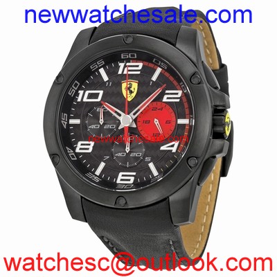 Ferrari 830030 Black Ion-plated Stainless Steel
