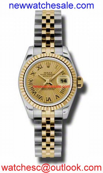 Rolex Datejust 179173CSBRJ Stainless Steel