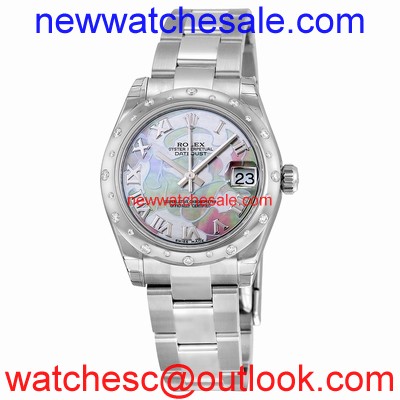 Rolex 178344GDDMRO Ladies