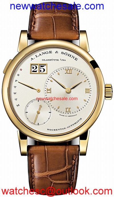 A. Lange & Sohne 320.021 Off Center Champagne