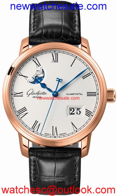 Glashutte 100-04-32-15-04 18kt Rose Gold
