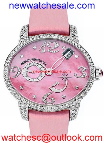 Girard Perregaux Cats Eye 80480-D53-P962-KK9 18kt White Gold