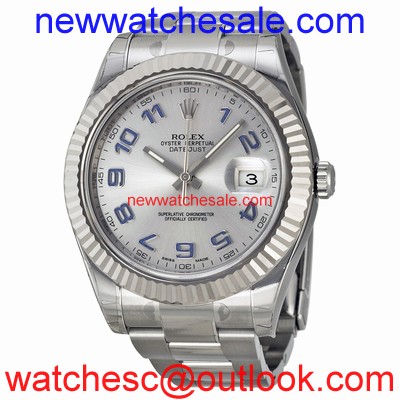 Rolex Datejust II 116334RBLAO Mens