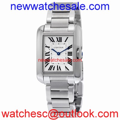 Cartier Tank Anglaise W5310044 Silver