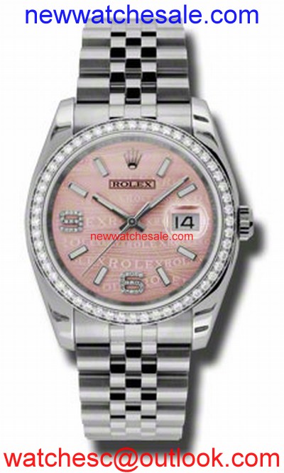 Rolex Datejust 116244PWSDAJ Pink Wave