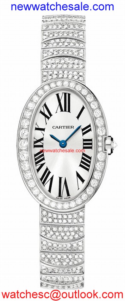 Cartier Baignoire WB520011 Rhodiumized 18kt White Gold