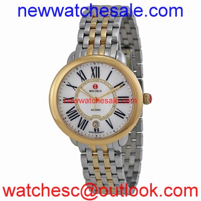Michele MWW21B000015 Mother of Pearl set with Diamonds
