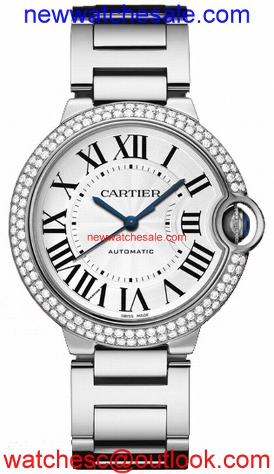 Cartier Ballon Bleu de Cartier WE9006Z3 Silver Opaline