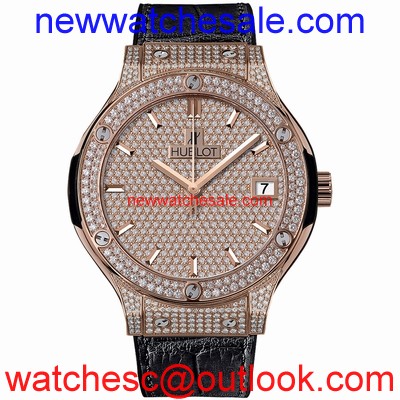 Hublot 565.OX.9010.LR.1704 18 Carat Rose Gold