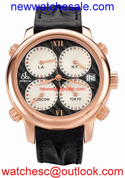 Jacob & Co. Five Time Zone h24CFrg