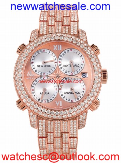 Jacob & Co. Five Time Zone h24rrg Swiss Made