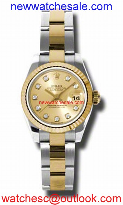 Rolex Datejust 179173CDO Champagne