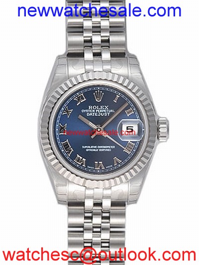 Rolex Datejust 179174BLRJ Ladies