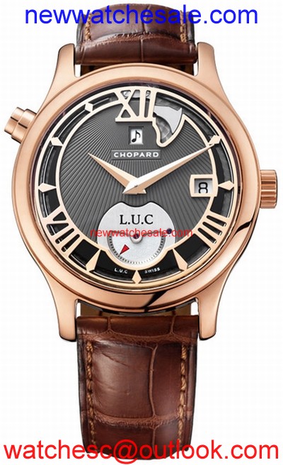 Chopard L.U.C. 161912-5002 Black Guilloche