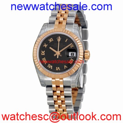 Rolex Lady Datejust 179171BKRJ Black Jubilee