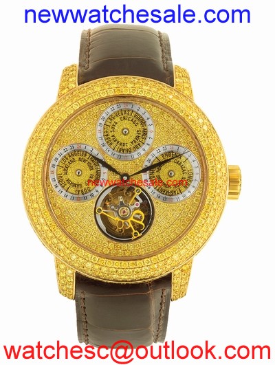 Jacob & Co. Rainbow Tourbillon r10YgYD Hand Wind