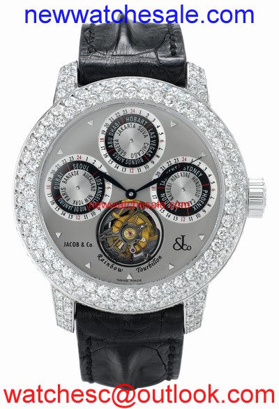 Jacob & Co. Rainbow Tourbillon r2WgDC Mens