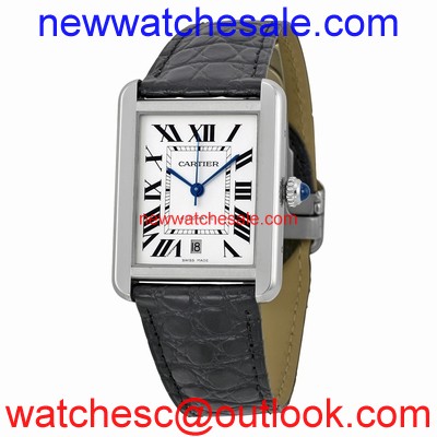 Cartier Tank W5200027 Stainless Steel
