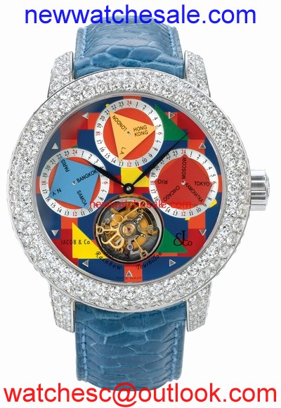Jacob & Co. Rainbow Tourbillon r1WgDC Hand Wind