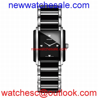 Rado Integral R20613712 Black Ceramic and Stainless Steel