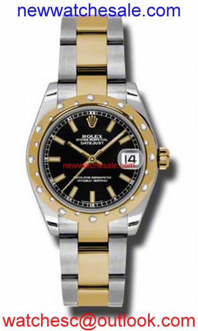 Rolex Datejust 178343BKSO Stainless Steel