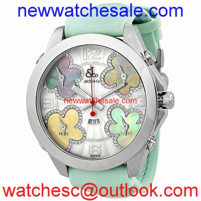 Jacob & Co. Five Time Zone JCATH7 Quartz