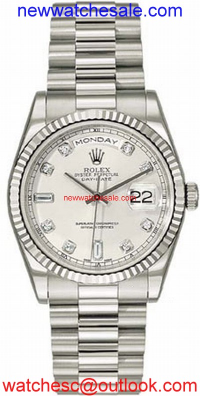 Rolex Day-Date 118239SSP 18kt White Gold
