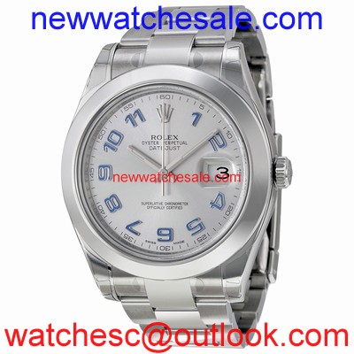 Rolex Datejust II 116300RBLAO Stainless Steel