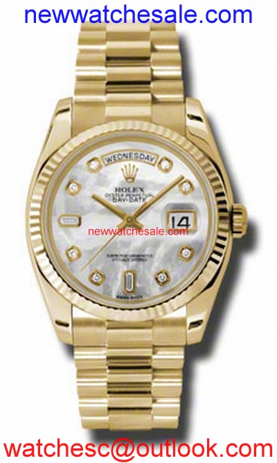 Rolex Day-Date 118238MDP 18kt Yellow Gold