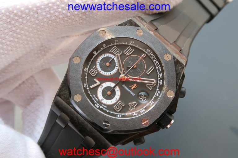 AAAAA Fake Audemars Piguet Royal Oak Offshore GINZA 7 Forged Carbon Watch01291