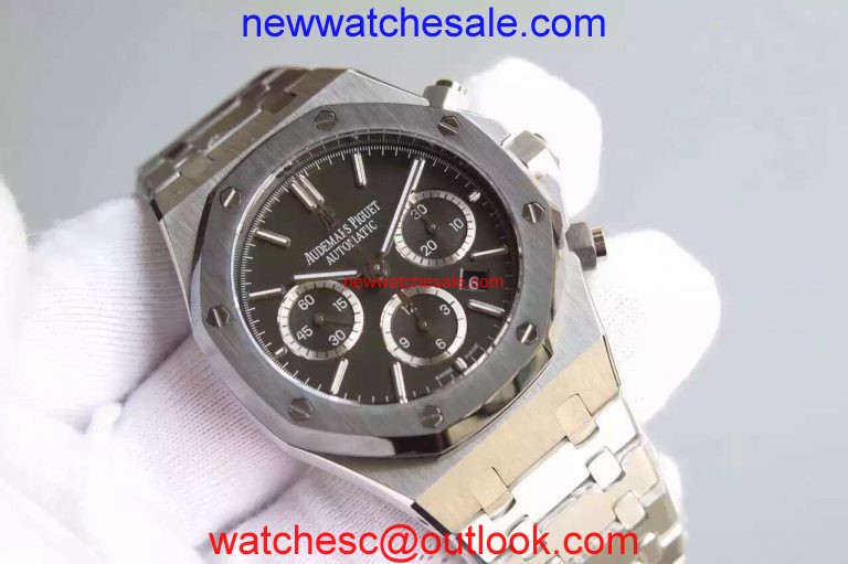 Audemars Piguet Royal Oak Chronograph Gray Dial Bracelet Watch00394