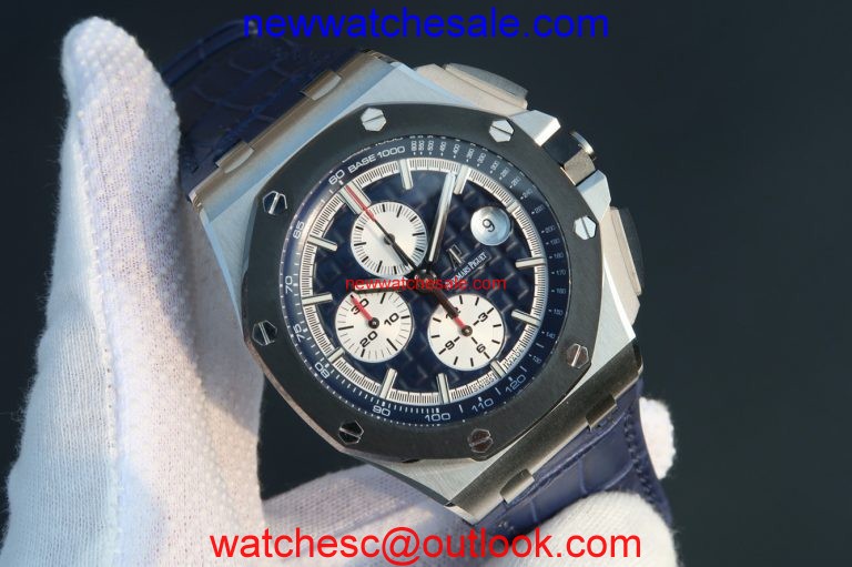 Audemars Piguet Royal Oak Offshore 26400 Blue Dial Watch01364