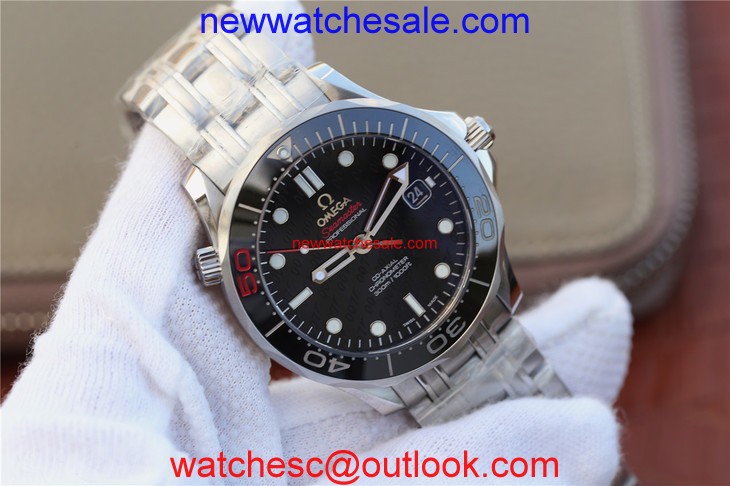Best Omega Seamaster 300M Chronometer 007 Limited Edition Bracelet Watch00654