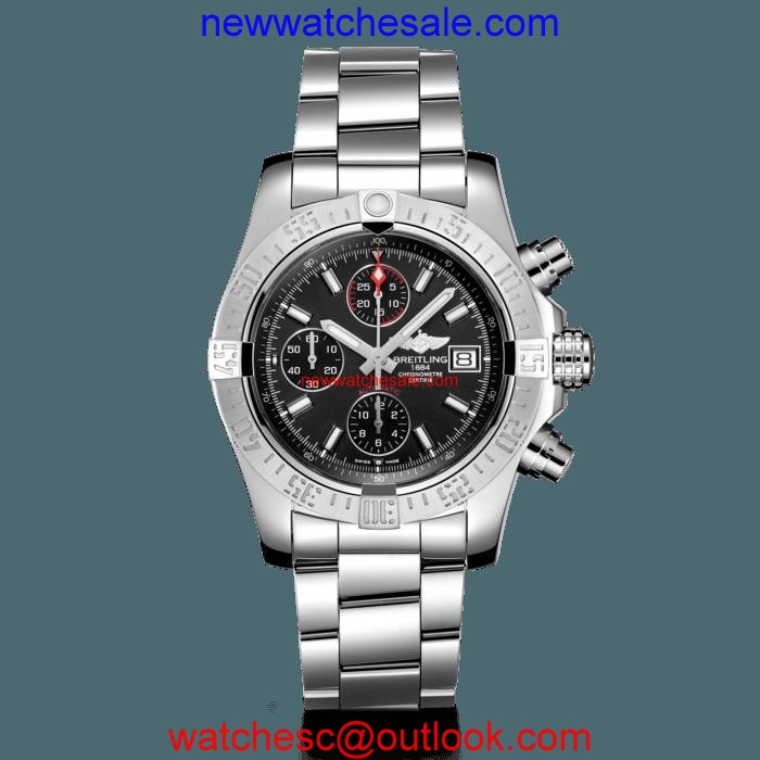 Breitling Avenger II Steel Volcano Black Breitling Watch00595