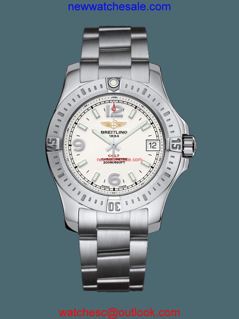 Breitling Colt 36 Steel Silver Breitling Watch01169